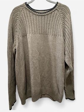Lagenlook Menswear Fisherman Columbia Sweater Cotton Autumn Gorp Academia Large